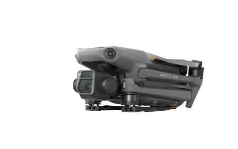 Szary dron Mavic 3 Cine gotowy do latania dronem we Włoszech, uchwyci zapierające dech w piersiach widoki.