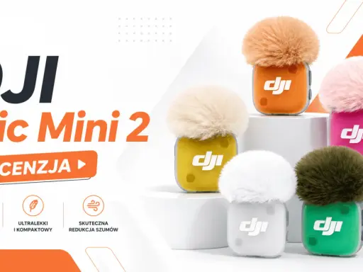 DJI Mic Mini 2 – recenzja. Kolorowe mikrofony z futrzanymi osłonami, idealne do nagrywania dźwięku.