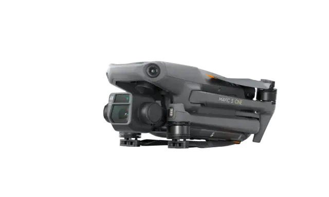 Szary dron Mavic 3 Cine gotowy do latania dronem we Włoszech, uchwyci zapierające dech w piersiach widoki.